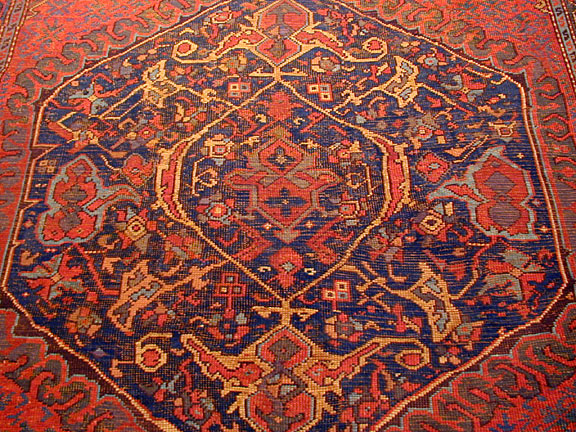 Antique smyrna Carpet - # 2746