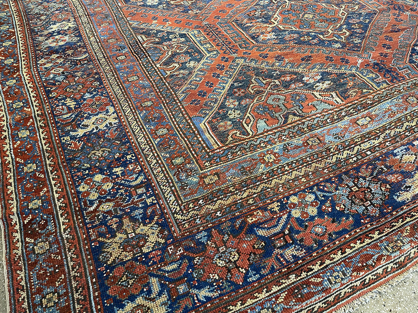 Antique smyrna Carpet - # 52805