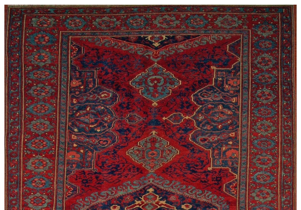 Antique smyrna Carpet - # 54277
