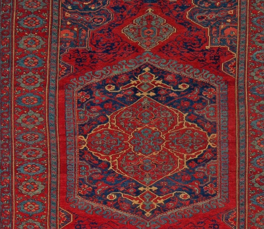 Antique smyrna Carpet - # 54277