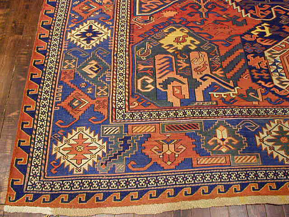 Antique soumac Carpet - # 4236