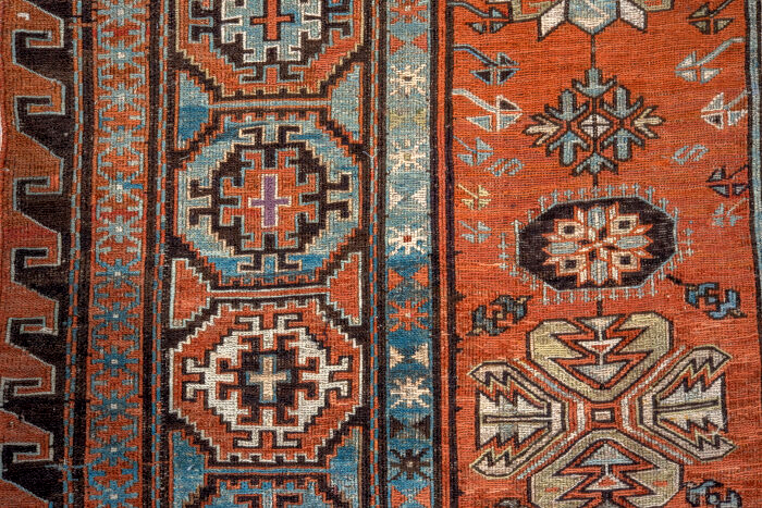 Antique soumac Carpet - # 55426
