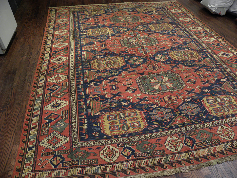 Antique soumac Carpet - # 7986