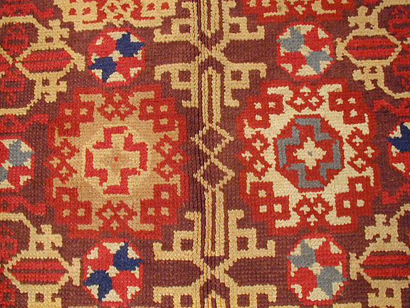 Antique spanish Carpet - # 3885