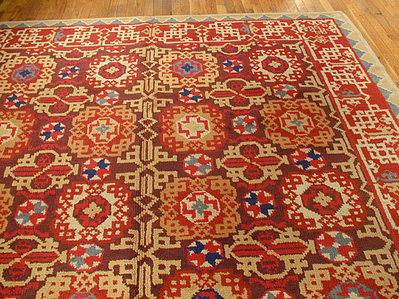 Antique spanish Carpet - # 3885
