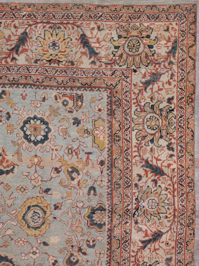 Antique sultan abad Carpet - # 10596