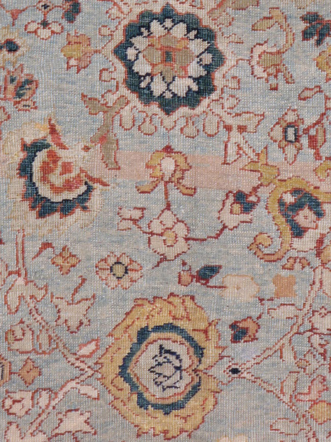 Antique sultan abad Carpet - # 10596