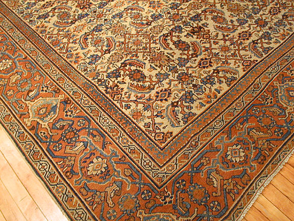 Antique sultan abad Carpet - # 1578