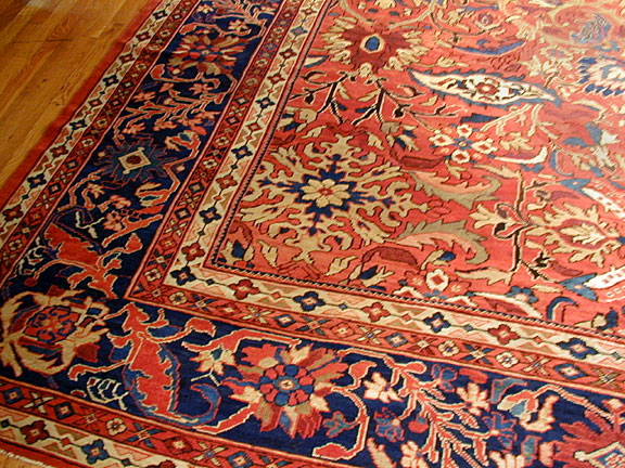 Antique sultan abad Carpet - # 2768