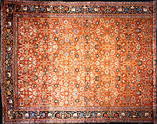 Antique sultan abad Carpet - # 2772