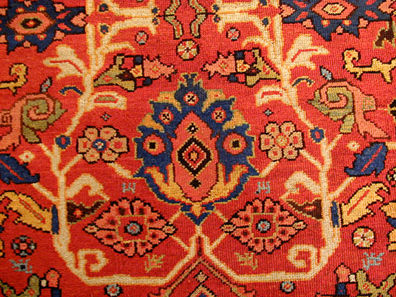 Antique sultan abad Carpet - # 2904