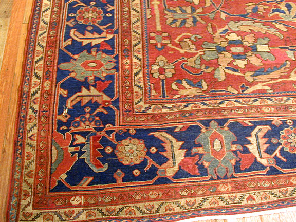 Antique sultan abad Carpet - # 2916