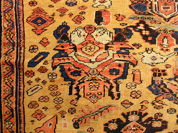 Antique sultan abad Carpet - # 3005