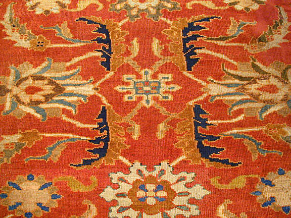 Antique sultan abad Carpet - # 3048