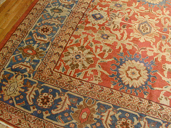Antique sultan abad Carpet - # 3057