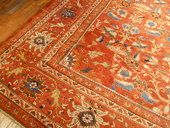Antique sultan abad Carpet - # 3097