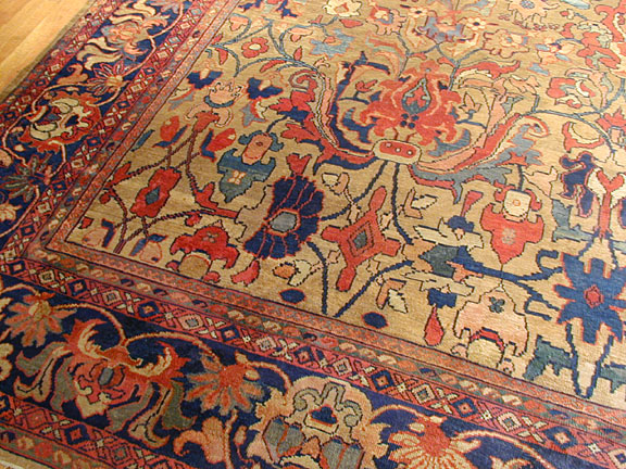 Antique sultan abad Carpet - # 3103
