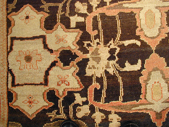 Antique sultan abad Carpet - # 3191