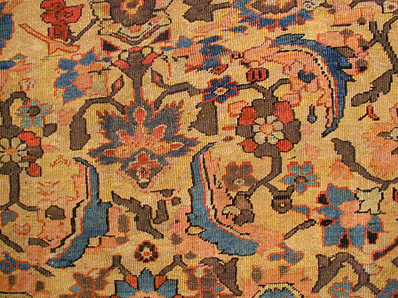 Antique sultan abad Carpet - # 3275