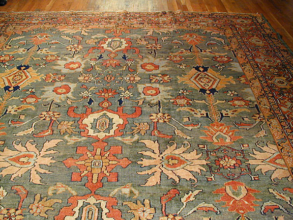 Antique sultan abad Carpet - # 3281