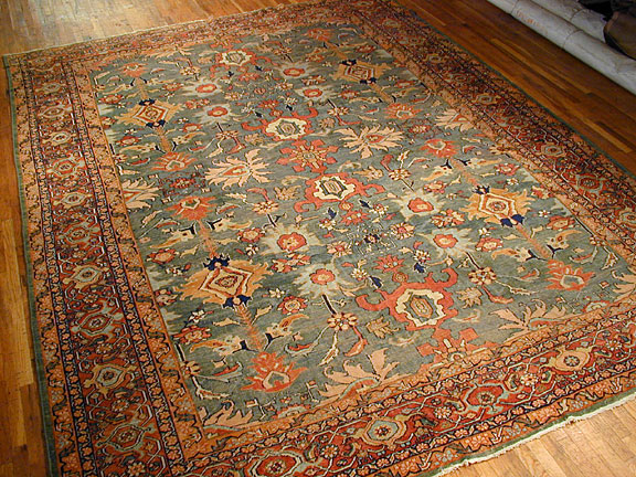 Antique sultan abad Carpet - # 3281