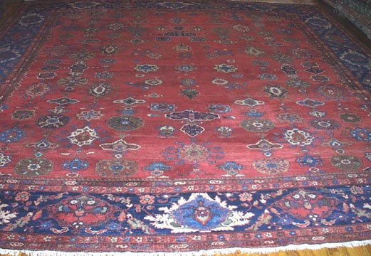 Antique sultan abad Carpet - # 3718