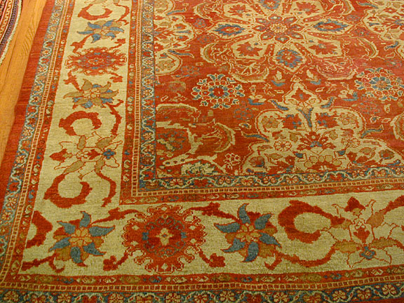 Antique sultan abad Carpet - # 3803