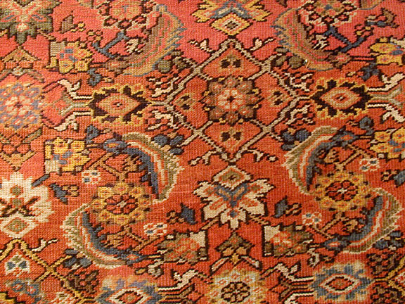 Antique sultan abad Carpet - # 3857