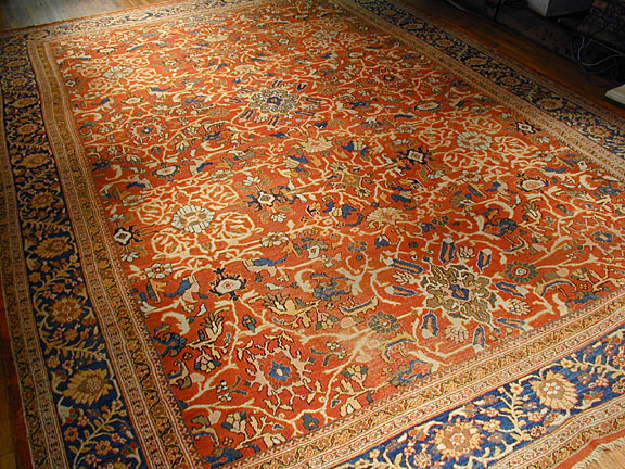 Antique sultan abad Carpet - # 3972