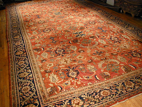 Antique sultan abad Carpet - # 4055