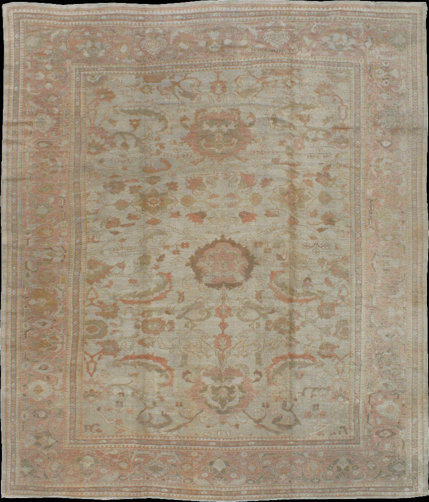 Antique sultan abad Carpet - # 40867