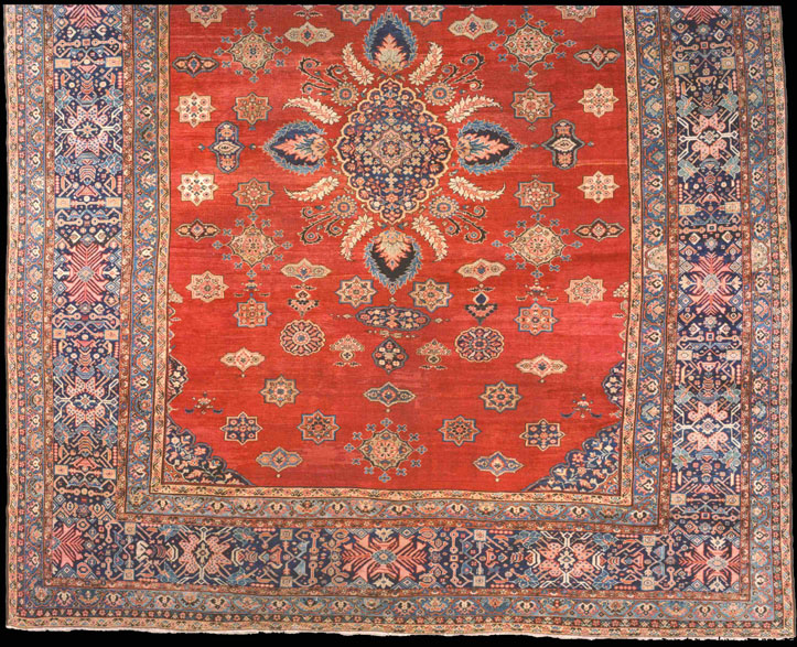 Antique sultan abad Carpet - # 4096