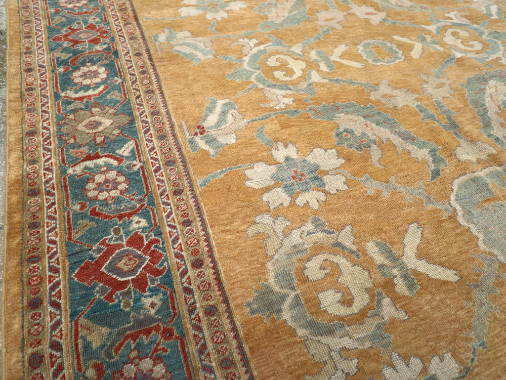 Antique sultan abad Carpet - # 41405