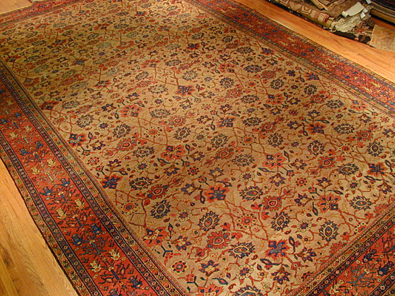 Antique sultan abad Carpet - # 4276