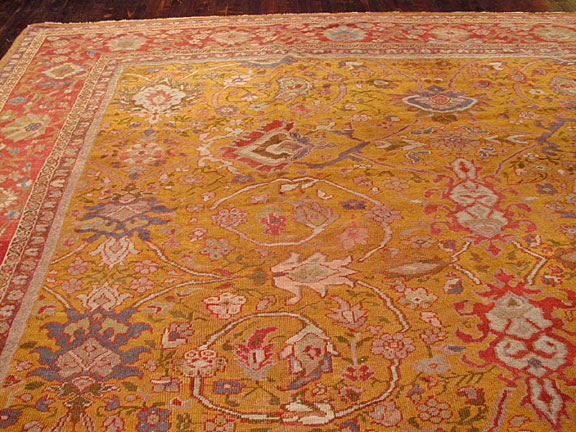 Antique sultan abad Carpet - # 4278