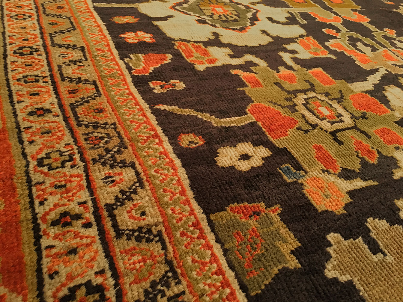 Antique sultan abad Carpet - # 4360