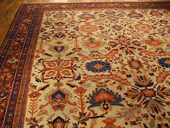 Antique sultan abad Carpet - # 4461