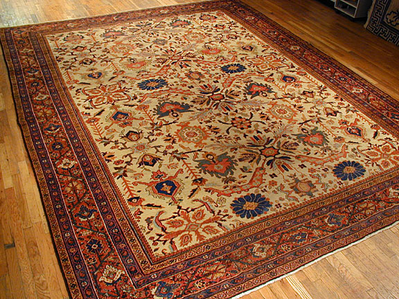 Antique sultan abad Carpet - # 4461