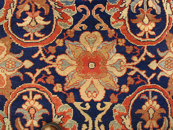 Antique sultan abad Carpet - # 4463
