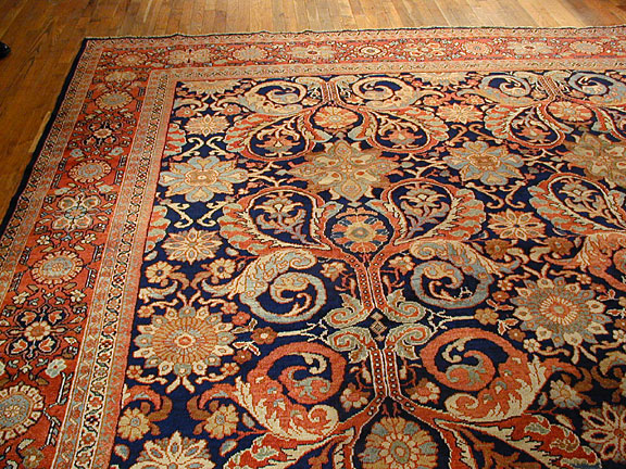 Antique sultan abad Carpet - # 4463