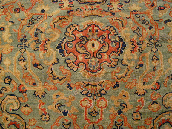 Antique sultan abad Carpet - # 4954