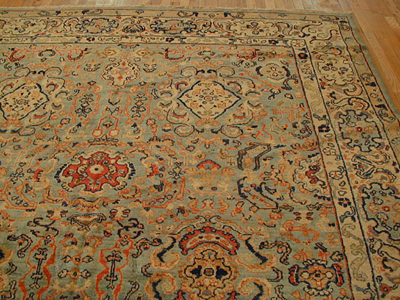 Antique sultan abad Carpet - # 4954
