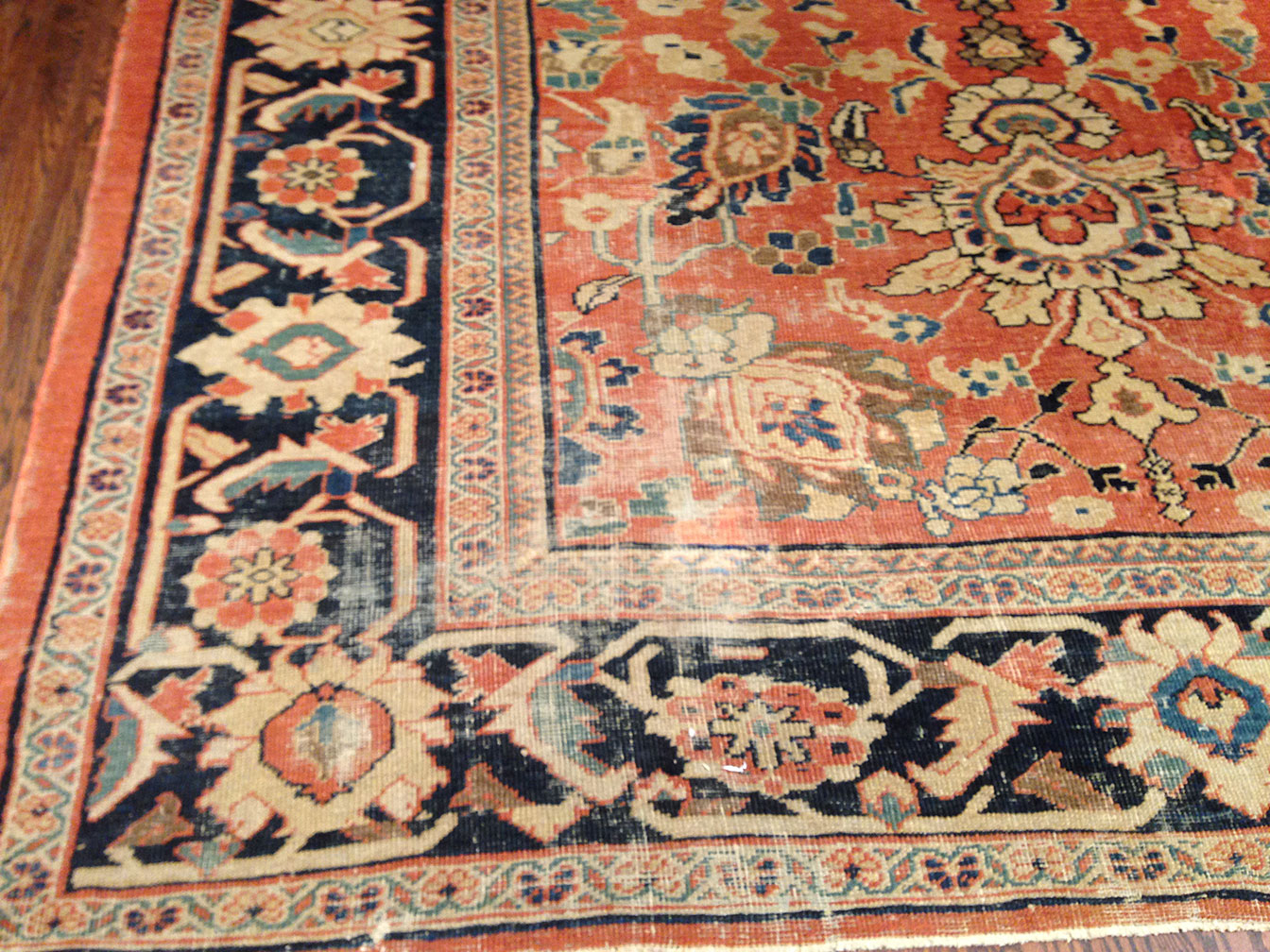 Antique sultan abad Carpet - # 50002