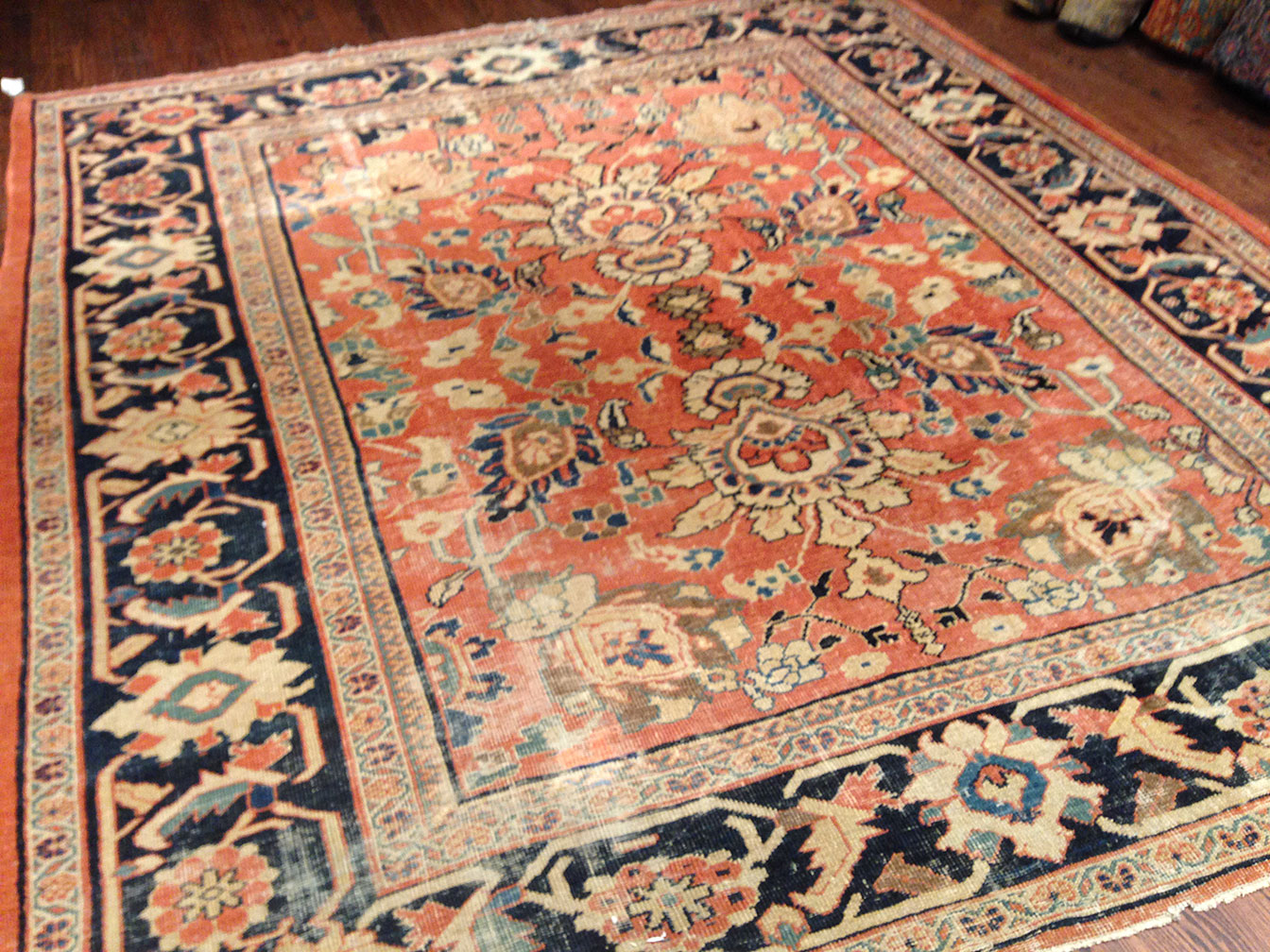Antique sultan abad Carpet - # 50002