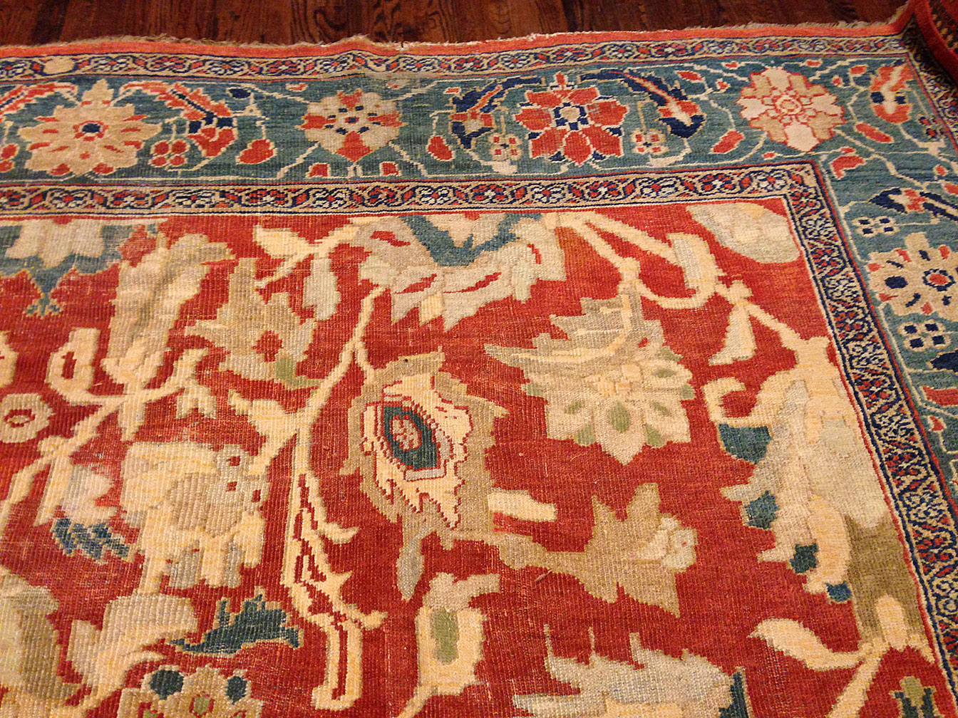 Antique sultan abad Carpet - # 50003