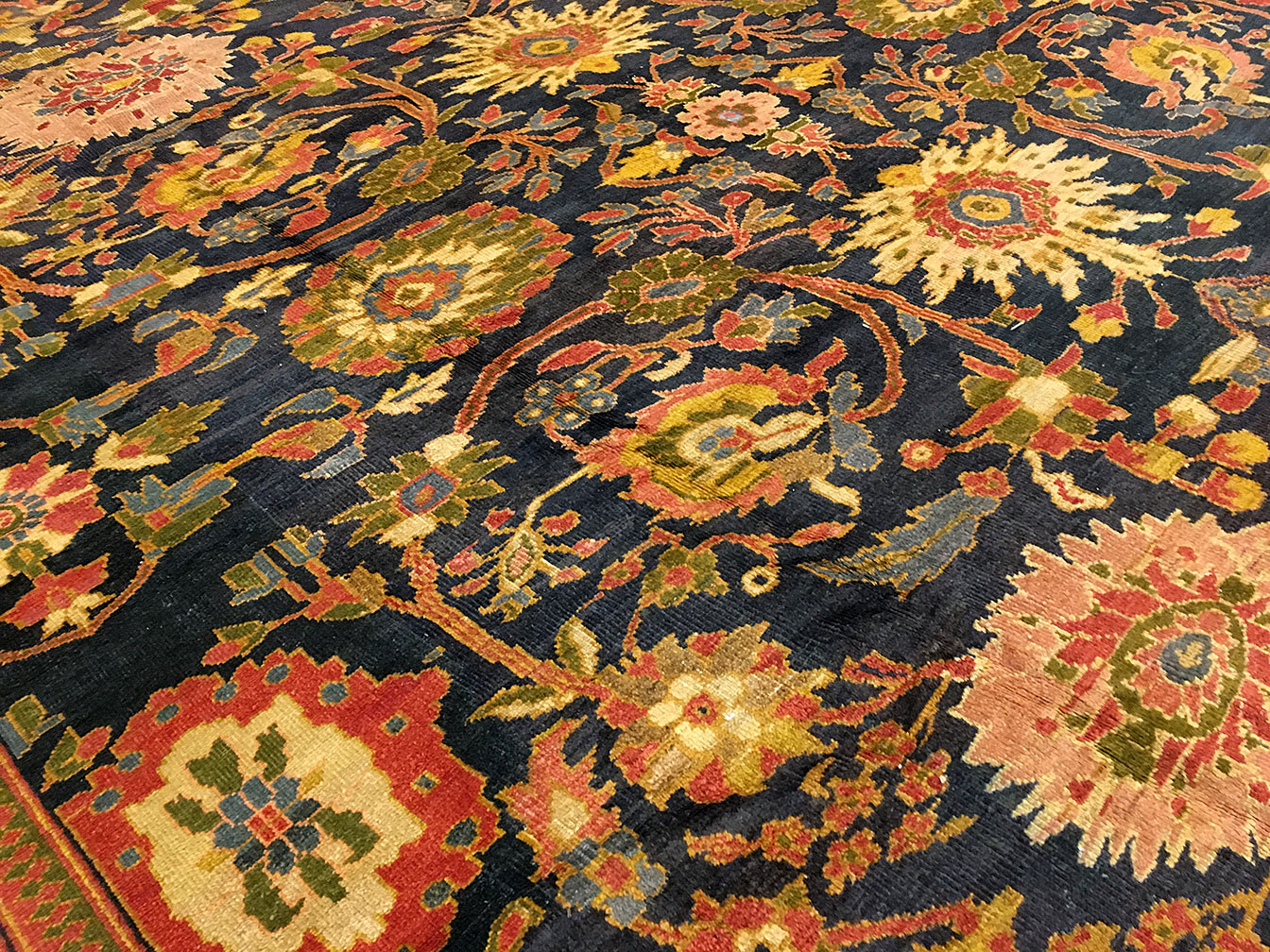 Antique sultan abad Carpet - # 50034