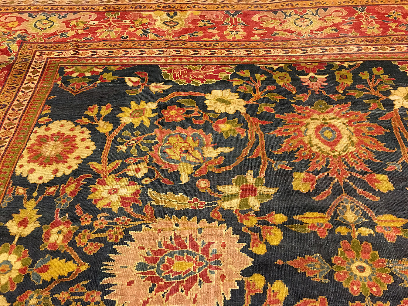 Antique sultan abad Carpet - # 50034