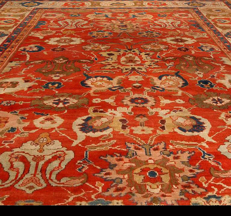 Antique sultan abad Carpet - # 50039