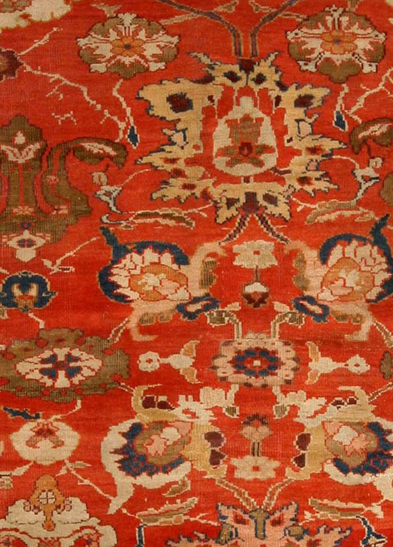 Antique sultan abad Carpet - # 50039