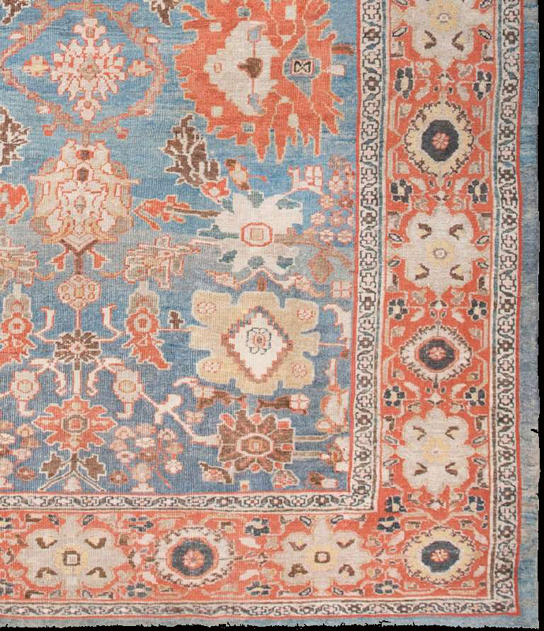 Antique sultan abad Carpet - # 50043